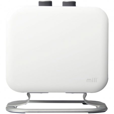 Вентилаторна печка за под Mill CUS1800MECWA, 1200/1800W, 32 м2, PTC нагревател, Студен корпус, LOT20 съвместимост, Бял/черен