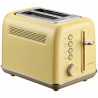 Тостер за хляб BUYDEEM DT620E, 900W, 2 слота, 7 автоматични програми и нива на препичане, LED индикатори, Тавичка за трохи, Жълт
