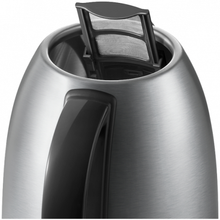 Електрическа кана BUYDEEM K640, 2400W, 1.7 л, Защита от кипене на сухо, Без BPA, LED, Инокс