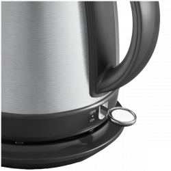 Електрическа кана BUYDEEM K640, 2400W, 1.7 л, Защита от кипене на сухо, Без BPA, LED, Инокс