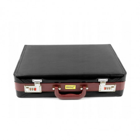 Комплект прибори за хранене Kinghoff KH 3509, 72 части, За 12 човека, Куфар, Неръждаема стомана, Сребрист