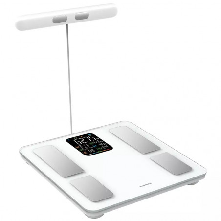 Кантар - анализатор Klausberg KB 7857, До 180 кг, Bluetooth, Android/iOS, LCD дисплей, 14 телесни стойности, Бял