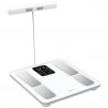 Кантар - анализатор Klausberg KB 7857, До 180 кг, Bluetooth, Android/iOS, LCD дисплей, 14 телесни стойности, Бял