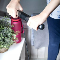 Кантар - анализатор Klausberg KB 7856, До 180 кг, Bluetooth, Android/iOS, LCD дисплей, 14 телесни стойности, Черен