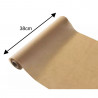 Хартия за печене Klausberg KB 7903, Ролка 20 м, Ширина 38 см, -40 до 230°C, Универсална употреба, Незалепваща, Кафяв