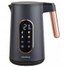 Електрическа кана Klausberg KB 7892, 2200W, 1.7 л, 13 настройки, 4 програми, LED дисплей, Въртяща се основа, Черен/Розово злато