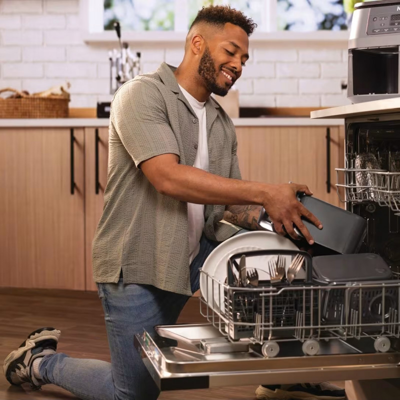 Двоен фритюрник с горещ въздух Ninja DZ300EU, 7.6 л, 6 програми, Таймер, Независими зони, Сив