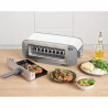 Тостер 3в1 Ninja ST200EUWH, 2400W, Грил, Преса за панини, 7 програми, Температурен контрол, Размразяване, Претопляне, Бял