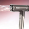 Сешоар 4в1 Shark SpeedStyle Pro FLEX HD542EU, 1750W, 4 темп. настройки, 3 скорости, Студен въздух, Йонизация, Защита на скалпа, Мока сребрист