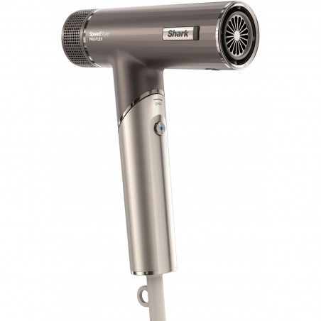 Сешоар 4в1 Shark SpeedStyle Pro FLEX HD542EU, 1750W, 4 темп. настройки, 3 скорости, Студен въздух, Йонизация, Защита на скалпа, Мока сребрист