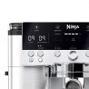 Кафеавтомат 3в1 Ninja Luxe Café Premier ES601EU, 1650W, 15 bar, 2 л, Barista Assist, Режим гореща вода, 4 режима, 3 темп. настройки, Инокс/черен
