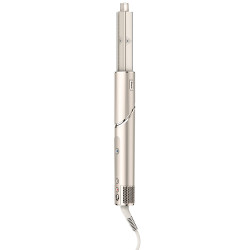 Маша за коса и сешоар Shark FlexStyle HD424SLEU, 1400W, 3 скорости, Автоматично навиване Coanda, 3 приставки, Топлинна защита, Cool Shot, Сребрист/шампанско
