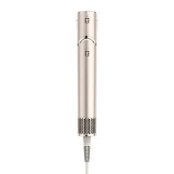 Маша за коса и сешоар Shark FlexStyle HD424SLEU, 1400W, 3 скорости, Автоматично навиване Coanda, 3 приставки, Топлинна защита, Cool Shot, Сребрист/шампанско