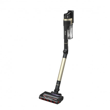 Вертикална прахосмукачка Shark Stratos True Pet Flexology IZ400EUT, 309W, 0.7L, Автономия 60 мин, Clean Sense IQ, Pet Pro, LED, Powerfins, Тъмносив/шампанско