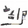 Вертикална прахосмукачка Shark Stratos True Pet Flexology IZ400EUT, 309W, 0.7L, Автономия 60 мин, Clean Sense IQ, Pet Pro, LED, Powerfins, Тъмносив/шампанско