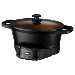 Мултикукър Russell Hobbs Good-to-Go 28270-56, 750W, 6.5 л, 8 програми, Таймер, Размразяване, Лесно почистване, Черен