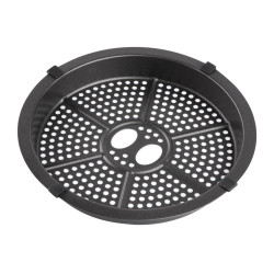 Фритюрник с горещ въздух Russell Hobbs SatisFry Panoramic 27420-56, 1650W, 5.5 л, 10 програми, Дигитален LED дисплей, Термостат, Таймер, Черен