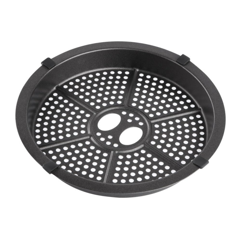 Фритюрник с горещ въздух Russell Hobbs SatisFry Panoramic 27420-56, 1650W, 5.5 л, 10 програми, Дигитален LED дисплей, Термостат, Таймер, Черен
