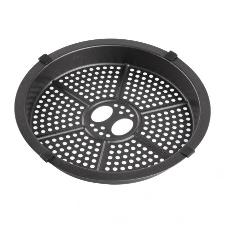 Фритюрник с горещ въздух Russell Hobbs SatisFry Panoramic 27420-56, 1650W, 5.5 л, 10 програми, Дигитален LED дисплей, Термостат, Таймер, Черен