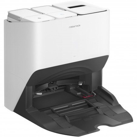 Прахосмукачка робот Roborock S8 Pro Ultra, 50W, Wi-Fi, 6000Pa, 750ml, 300m2, Автономия до 180min, Turbo, Гласови команди, Бял