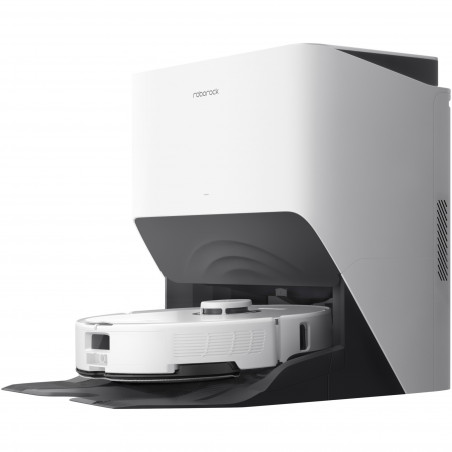 Прахосмукачка робот Roborock S8 Pro Ultra, 50W, Wi-Fi, 6000Pa, 750ml, 300m2, Автономия до 180min, Turbo, Гласови команди, Бял