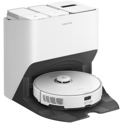 Прахосмукачка робот Roborock S8 Pro Ultra, 50W, Wi-Fi, 6000Pa, 750ml, 300m2, Автономия до 180min, Turbo, Гласови команди, Бял