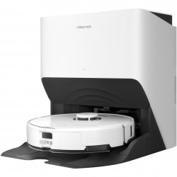 Прахосмукачка робот Roborock S8 Pro Ultra, 50W, Wi-Fi, 6000Pa, 750ml, 300m2, Автономия до 180min, Turbo, Гласови команди, Бял