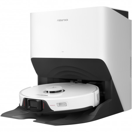 Прахосмукачка робот Roborock S8 Pro Ultra, 50W, Wi-Fi, 6000Pa, 750ml, 300m2, Автономия до 180min, Turbo, Гласови команди, Бял