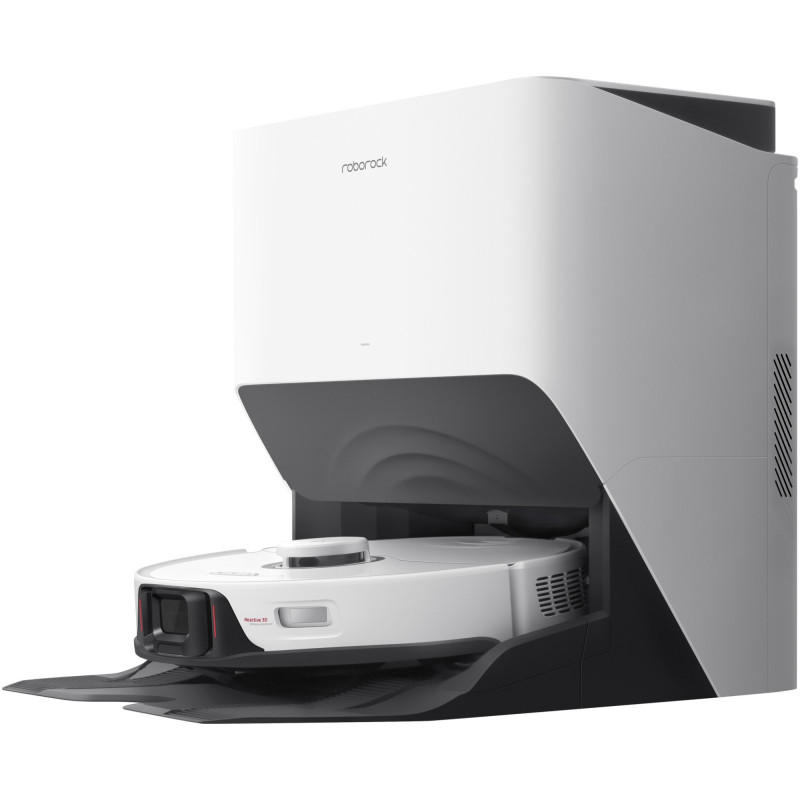 Прахосмукачка робот Roborock S8 Pro Ultra, 50W, Wi-Fi, 6000Pa, 750ml, 300m2, Автономия до 180min, Turbo, Гласови команди, Бял