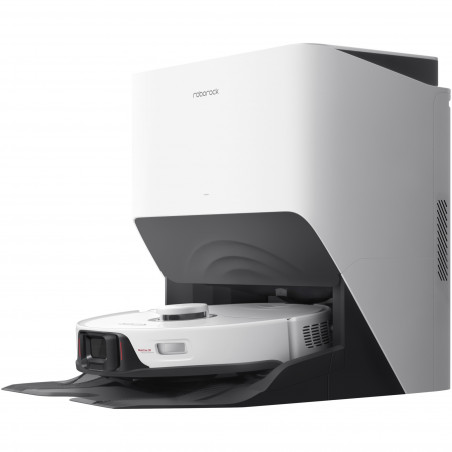 Прахосмукачка робот Roborock S8 Pro Ultra, 50W, Wi-Fi, 6000Pa, 750ml, 300m2, Автономия до 180min, Turbo, Гласови команди, Бял