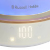 Електрическа кана Russell Hobbs Calm Kettle 27450-70, 2400W, 1.7 л, 40-100°C, Quiet Boil, Сензорни бутони, Звукови сигнали, 6 променящи се цветове, Защити, Без BPA и PFAS, Бял/златист
