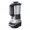 Блендер за супа с нагревател Russell Hobbs Soup & Blend 21480-56, 1200W, 1.75L, 8 програми, Звук, Поддържане на топлина, Черен/инокс