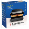 Сандвич тостер Russell Hobbs Creations 26800-56, 750W, 4 филии, Незалепващи плочи, Бързо загряване, Индикатори, Черен/инокс
