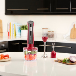 Блендер 3в1 Russell Hobbs Desire 27140-56, 500W, 600+500 мл, 2 скорости + пулс, Неръждаема стомана, Без BPA, Червен