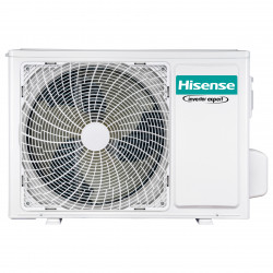 Инверторен климатик Hisense Energy Pro + QG25XV0E, 9000 BTU, 14 м2, А+++/А+++, Wi-Fi, Гласово управление, 4в1 филтър, Бял