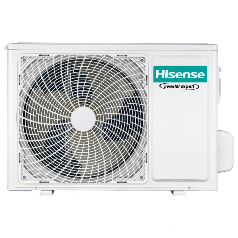 Инверторен климатик Hisense Energy Pro + QG25XV0E, 9000 BTU, 14 м2, А+++/А+++, Wi-Fi, Гласово управление, 4в1 филтър, Бял