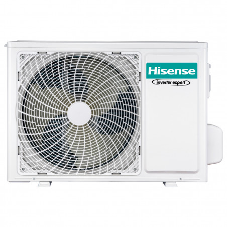 Инверторен климатик Hisense Energy Pro + QG25XV0E, 9000 BTU, 14 м2, А+++/А+++, Wi-Fi, Гласово управление, 4в1 филтър, Бял