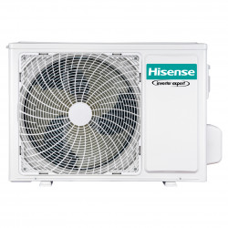 Инверторен климатик Hisense Energy Pro + QG35XV0E, 12000 BTU, 24 м2, А+++/А+++, Wi-Fi, Гласово управление, 4в1 филтър, Бял