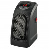 Вентилаторна печка ELITE EFH-0490, 400W, 8 м2, Саморегулиращ се керамичен елемент PTC, Вентилаторна функция, Таймер, LED, Черен