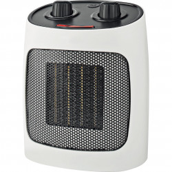 Керамична печка за отопление ELITE ECH-1373, 2000W, До 20 м2, 2 режима, Светлинен индикатор, Защита срещу преобръщане, Бял/черен