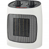 Керамична печка за отопление ELITE ECH-1373, 2000W, До 20 м2, 2 режима, Светлинен индикатор, Защита срещу преобръщане, Бял/черен