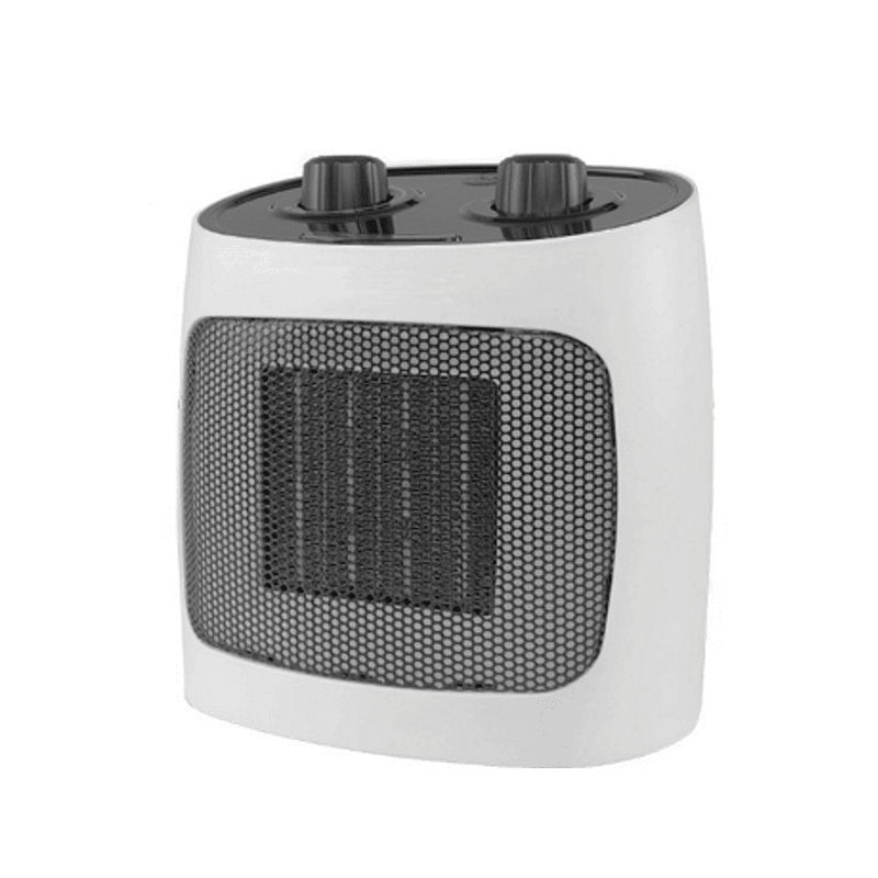 Керамична печка за отопление ELITE ECH-1373, 2000W, До 20 м2, 2 режима, Светлинен индикатор, Защита срещу преобръщане, Бял/черен