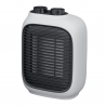 Вентилаторна печка ELITE EFH-1382, 1500W, 15 м2, Защита от прегряване, Регулируем термостат, Сгъваеми крачета, Бял/черен