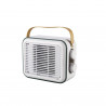 Вентилаторна печка ELITE EFHR-1383 Ретро, 1500W, До 15 м2, PTC нагревател, 3 степени, Защита при преобръщане, Бял/горчица