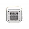 Вентилаторна печка ELITE EFHR-1383 Ретро, 1500W, До 15 м2, PTC нагревател, 3 степени, Защита при преобръщане, Бял/горчица