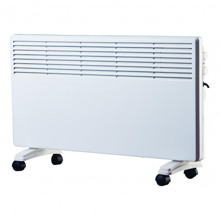 Конвектор за под ELITE ЕCP-1392, 2000W, 20 м2, 2 степени, Индикаторни светлини, IPX4, Възможност за стенен монтаж, Бял