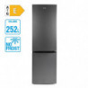 Хладилник Muhler NFC180IE, 252 л, Клас Е, No Frost, Реверсивна врата, R600a, Инокс