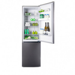 Хладилник Muhler NFC180IE, 252 л, Клас Е, No Frost, Реверсивна врата, R600a, Инокс