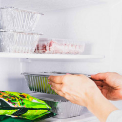 Хладилник с фризер Muhler SUF166WE, 248 л, Клас Е, Реверсивни врати, R600a, Инокс