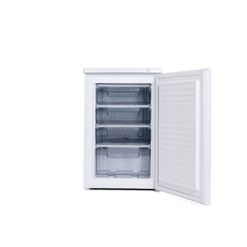 Фризер Muhler VFS85WE, 91 л, Клас Е, Реверсивна врата, R600a, Бял